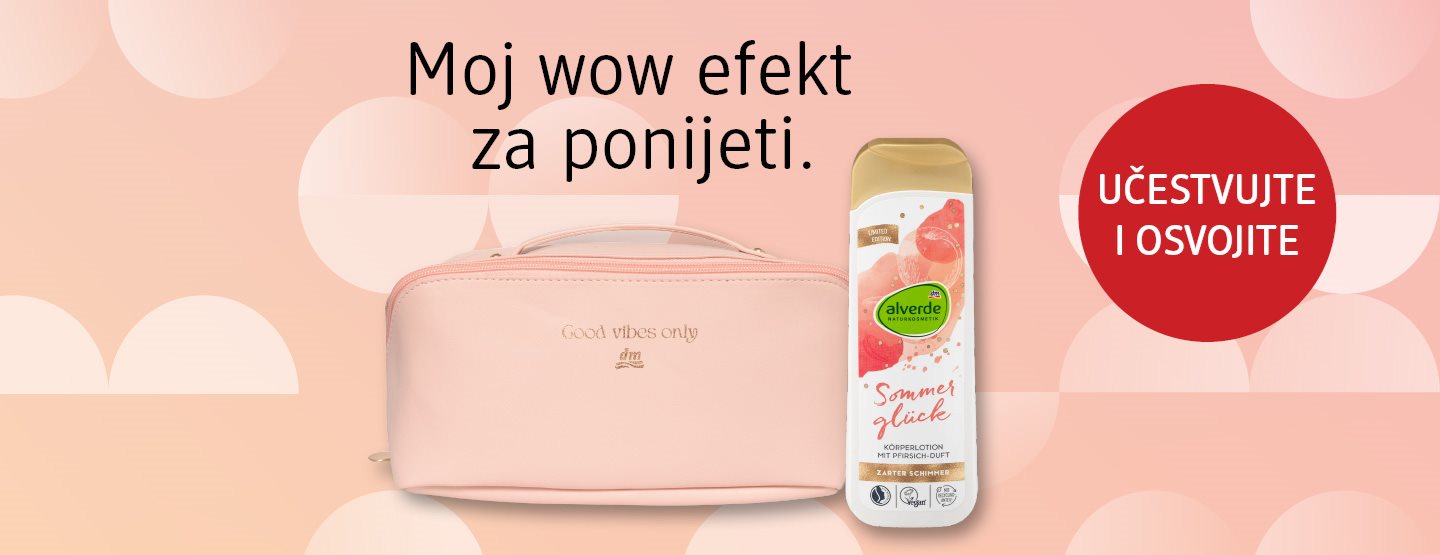 Osvojite kozmetičku torbicu i alverde losion za tijelo sa šljokicama