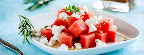 Ljetni recept: salata s lubenicom i feta sirom