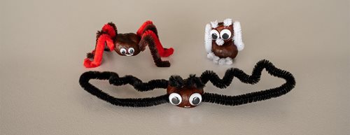 Jesenske životinjice od žice za čišćenje: DIY-upute za izradu